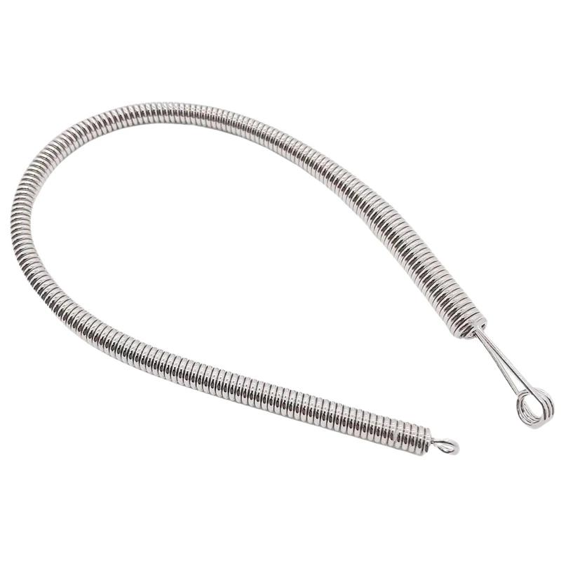 DIY Nähzubehör Biegsame Feder Kordelzug Einfädler Clip Hosen Kapuzenpullover Gummiband Spitze Kordel Flexibler Kordelzug Faden