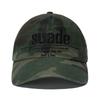 SUADE MIXED LOGO BALL CAP [CAMO]