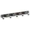 Stainless Steel No-Drill Mop & Broom Wall Mount Hanger