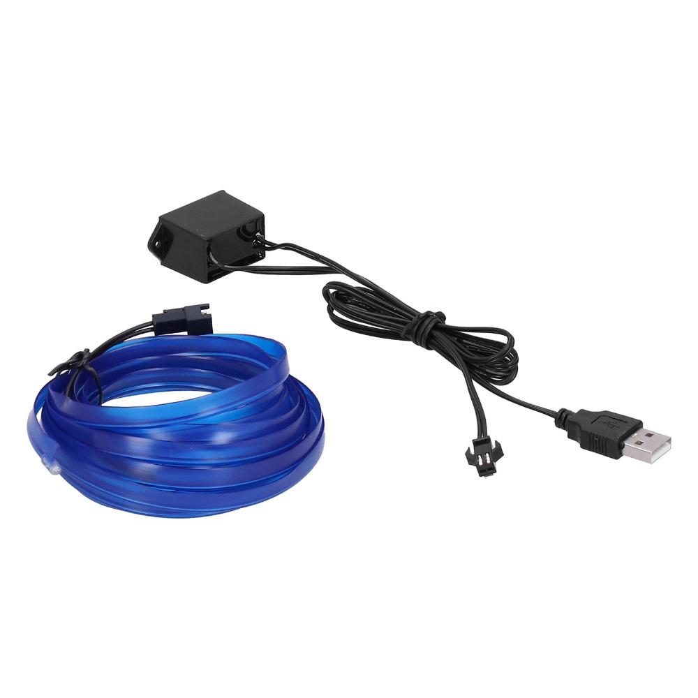 Blue Car Ambient Light 9.8ft Light Strip Easy Install Car LED Light Strip Console