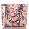 Strandtasche mit Reißverschluss – Florales Design