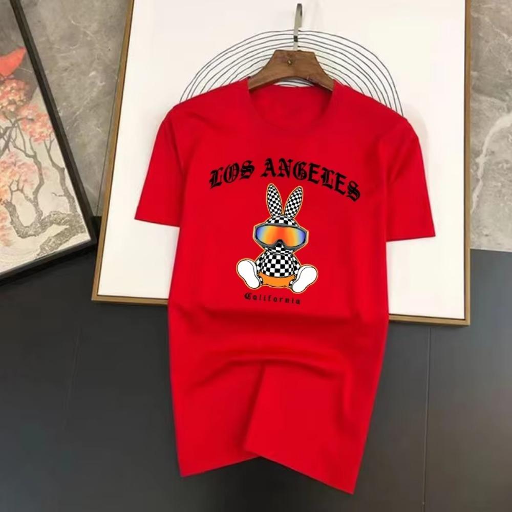 2023 Hip Hop T-Shirt Bavlněné Módní Tričko Muž Králík Grafika Krátký Rukáv Harajuku Klasické Streetwear Topy Muži a ženy Tees