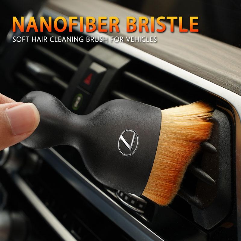 XBE2 Car Cleaning Soft Brush Towel Rag Cloth Remover Dust Remover For Lexus F SPORT ES RX NX LS UX LM LX GX LC RZ IS CT GS RC HS SC T