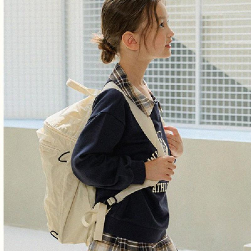  Olivan  School Symbol Skirt Top And Bottom Suit  Navy 