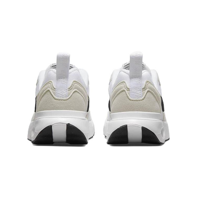 Nike Air Max Dawn Cushioning, Wear Resistant Low top Sports Casual Shoes White Black Children Aged 3 7 Years Old DC9318-102