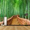 3d Wallpaper Green Bamboo Path Nature Scenery Wall Murals Living Room Restaurant Backdrop Fresco Home Decor