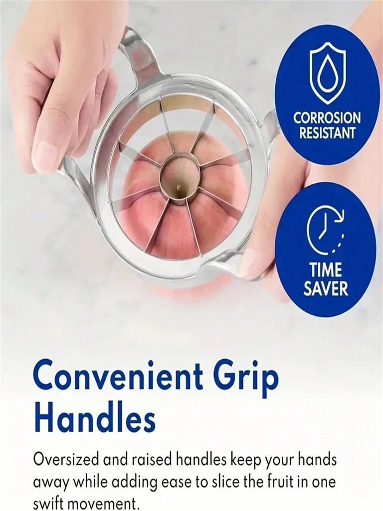 1Pc Stainless Steel Apple Slicer Corer Kitchen Gadget Fruit Preparation Tool