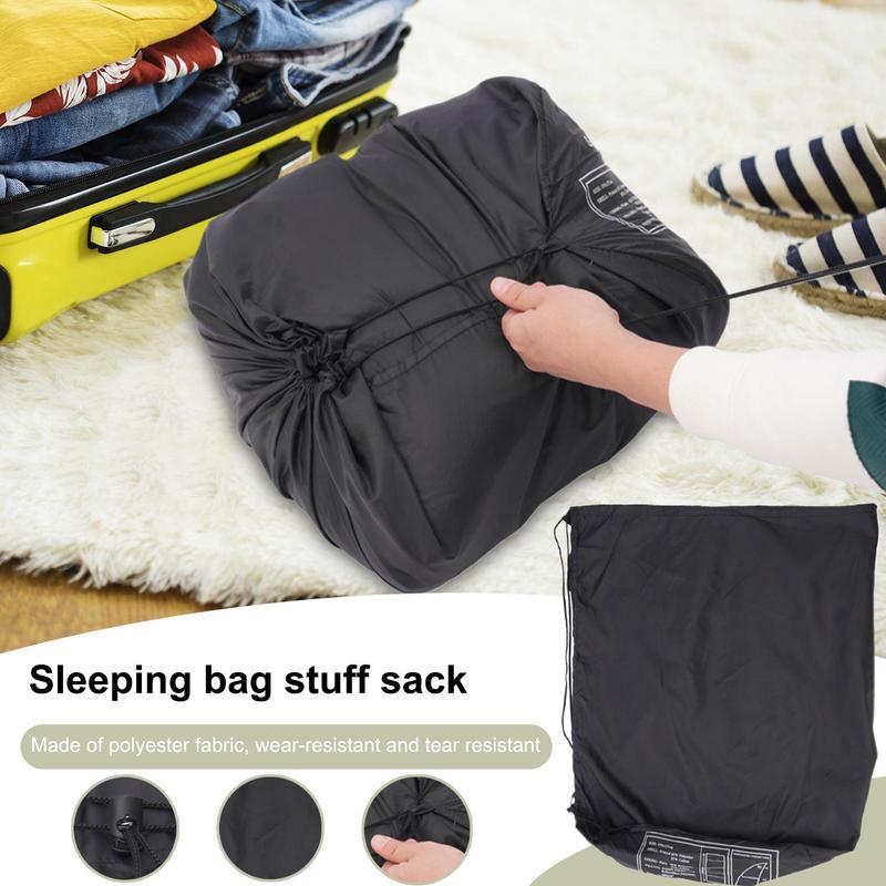 Outdoor Waterproof Compression Sleeping Bag Sport Cover Sleeping Bag Stuff Sack Convenient Lightweight Storage Package Camping