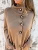 2024 Autumn/Winter Women's Casual Stand-Up Collar Single-Breasted Jacket