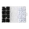 240 Pieces Dreadlocks Beads Braid Accessories with 5mm Big Hole, Men Women Stylish Hair Decoration