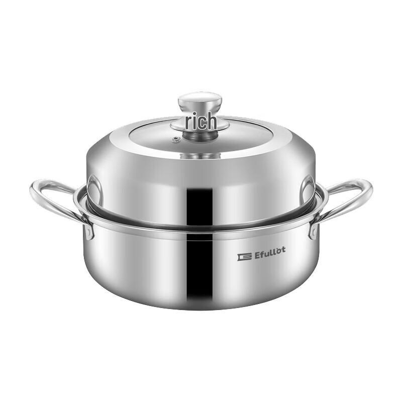 

Eifler 28cm Heavy-Duty Soup Steamer Pot