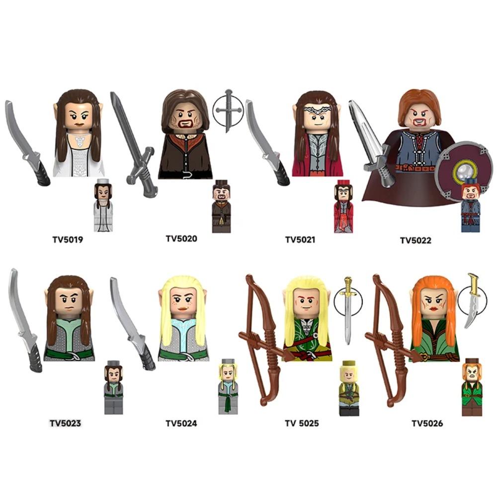 

Середньовічні фігурки Володаря Перснів Воїни Назгулів Вершник Кінь Лицарі Будівельні блоки Цеглинки Іграшки для дітей подарунки