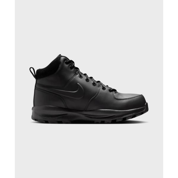 Nike מנואה עור שחור משולש נעלי ספורט לגברים HF7095-001