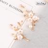 2Pcs Alloy Branch Flower Accessories Antiquity Hairpin Clothing Hair Accessories Diy Material