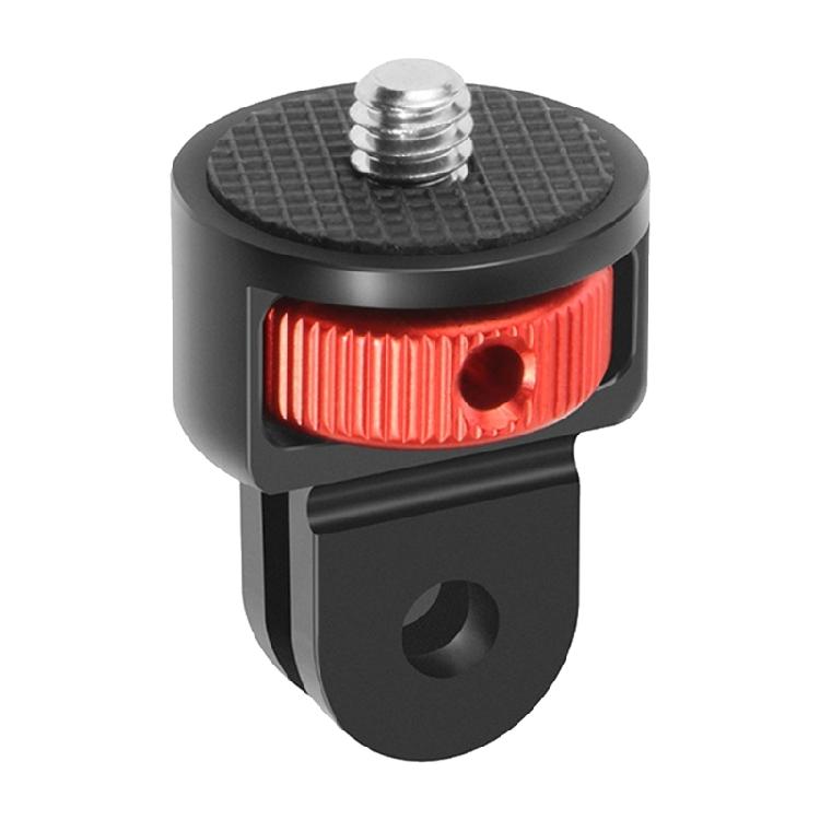 Shockproof Action Camera Adapters With 1/4" Screw Hole Aluminum Alloy Body Seamless Device Compatibility Toolless Assembly