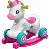 Cavalluccio a dondolo e con ruote - Clementoni - Rosa - Sensore carezze e rilevatore di movimento