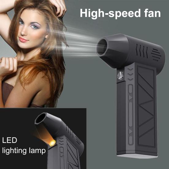 Mini Turbo Snow Blower Vehicle Snow Removal Home Cleaning Blower Fan Speed Adjustable Electric Blower