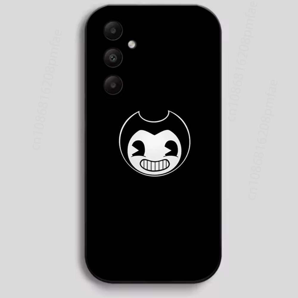 Machine B-Bendy and the Ink Phone Case For Samsung Galaxy A13,21s,22,31,32,40,52,71,A91 Soft Black Shell