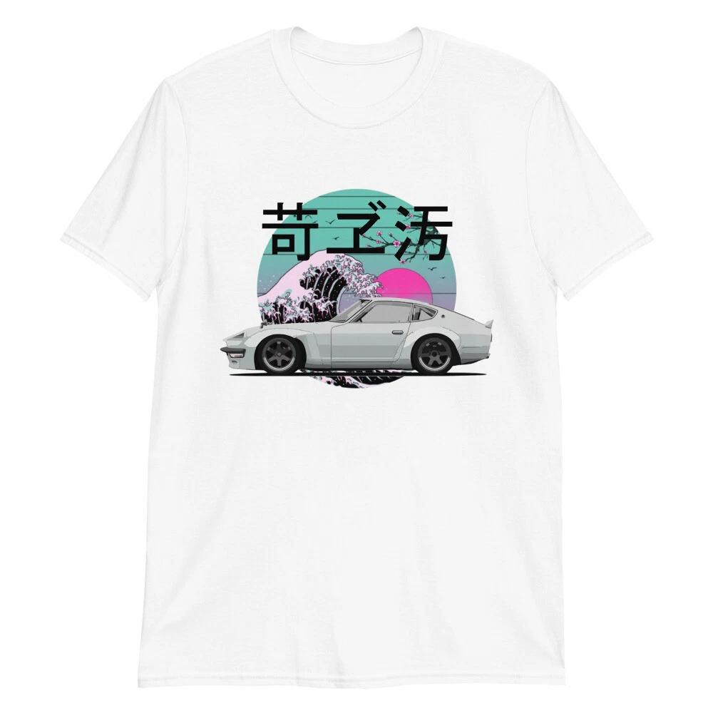 

1973 Datsun 240z JDM Legend Japanese Tuner Drift Racing Short-Sleeve 100% Cotton T-shirt Mens Tees Top 4XL