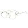 Big Square Glasses Plastic Frame Oversized Eyewear For Women Men Optical Lenses 0 To -6 0