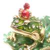 <Crown Frog (King Frog)> Pierce Jewelry Box