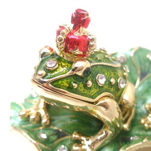 <Crown Frog (King Frog)> Pierce Jewelry Box