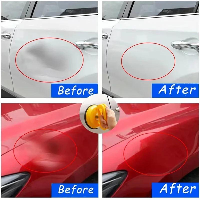 1/2PCS Car Suction Cup Dent Repair Artifacts Universal Black Orange Colors Heavy Duty Suction Cups Auto Paint Dent Repair Tools