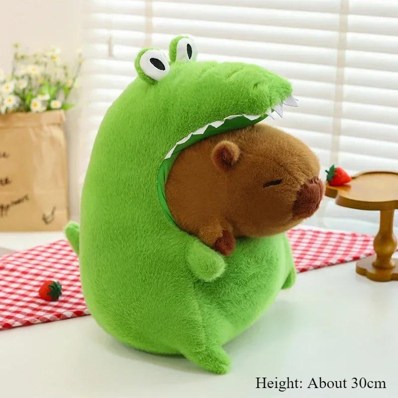 Cute Capybara Peripheral Plush Doll Capibara Plush Doll Giant Kawaii Stuffed Animal Doll Children Kids Birthday Gift Toys