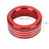UNICREE Auovo Mirror Switch Aluminum Cover for Toyota 86 & Subaru BRZ Aluminum Air Conditioner Switch Cover Ornament (Red)