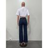 Shiny Rhinestone Jeans Pants Sexy Women High Waist Elegant Night Club Diamonds Denim Straight Trousers