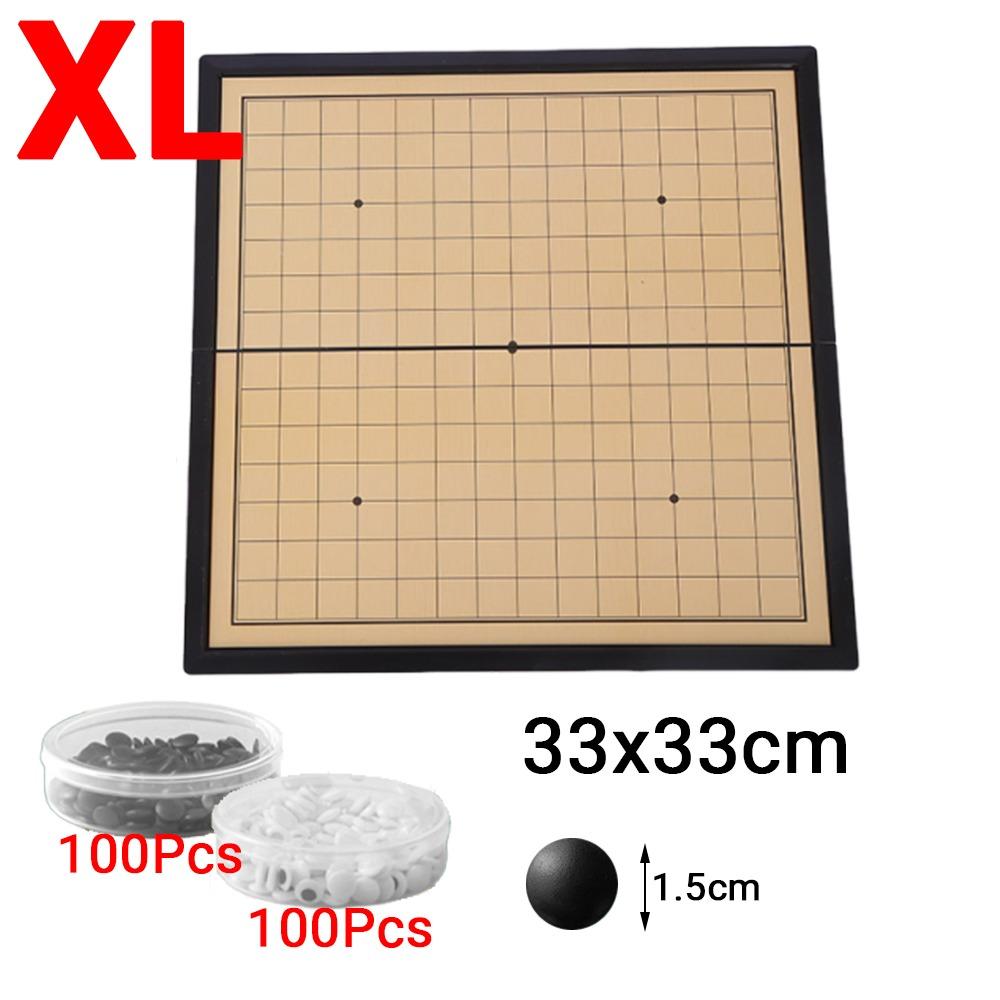 S/M/L/XL Gomoku Game Set Foldable Chessboard Strategy Game Foldable Board Game Set  Tabletop Game