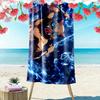 Inosuke Hashibira Print Beach Towel, Large Soft Quick Dry Towel for Beach Camping Swimming