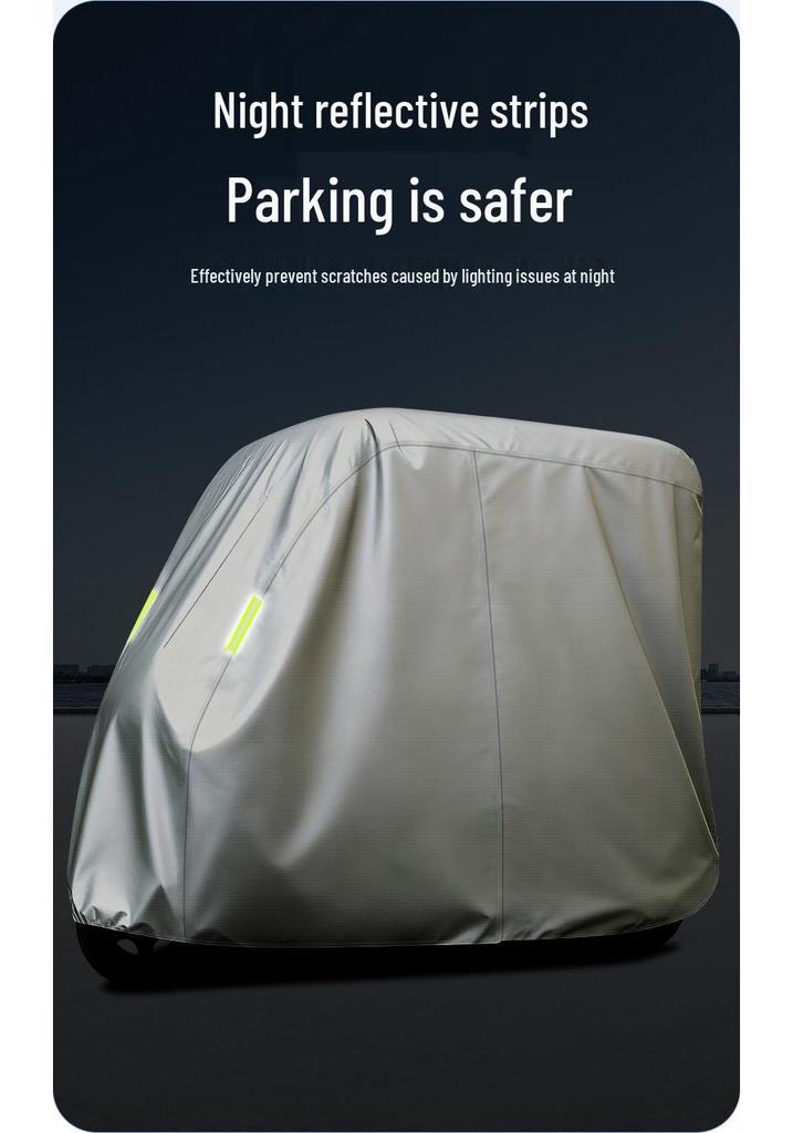 BuBuXian T5 Electric Tricycle Rain & Sun Protection Canopy