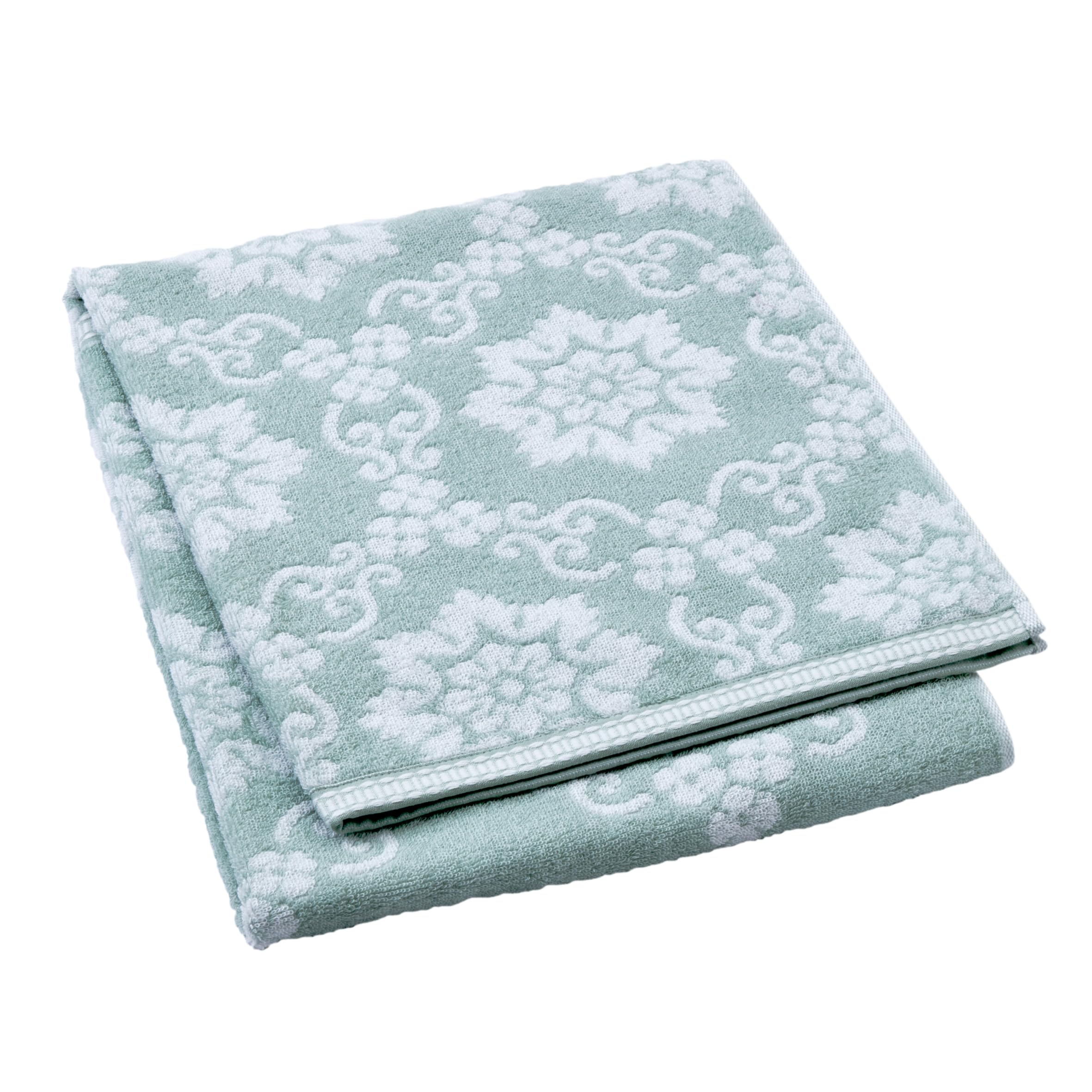 

Nishikawa Imabari Bath Soft and Made in TT14253003 Towel, 60x120cm, Washable, 100% Cotton, Fluffy, Japan, Green, зелёный