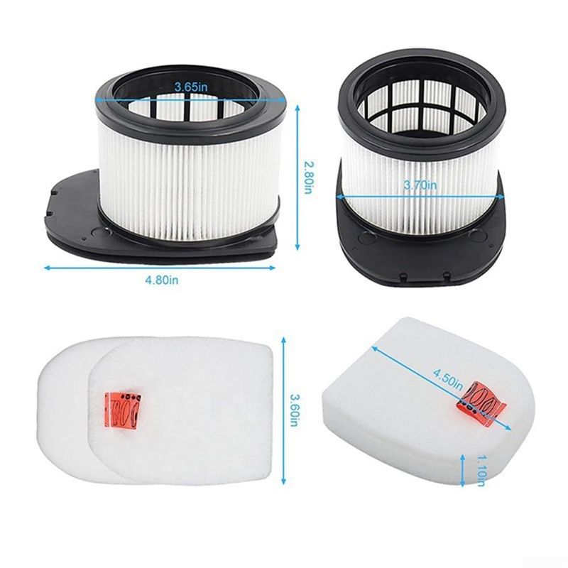 AEE4-Replacement Filter Kit For Shark IZ862H IZ562H UZ565H IZ540H IZ840 IZ800 Pro Cordless Vacuum Cleaner Parts,Main Brush