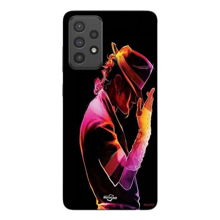 Handyhülle - MANIACASE - Samsung Galaxy A53 - Silikon TPU - Bunt Michael Jackson - Flexibel
