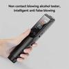 Professional Alcohols Meter Portable Quick Response Alcohols Tester with Voice Broadcast Indicator Digital Breathalyzer