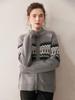 Fair Isle Jacquard Double Zipper Cashmere Cardigan Sweater for Women