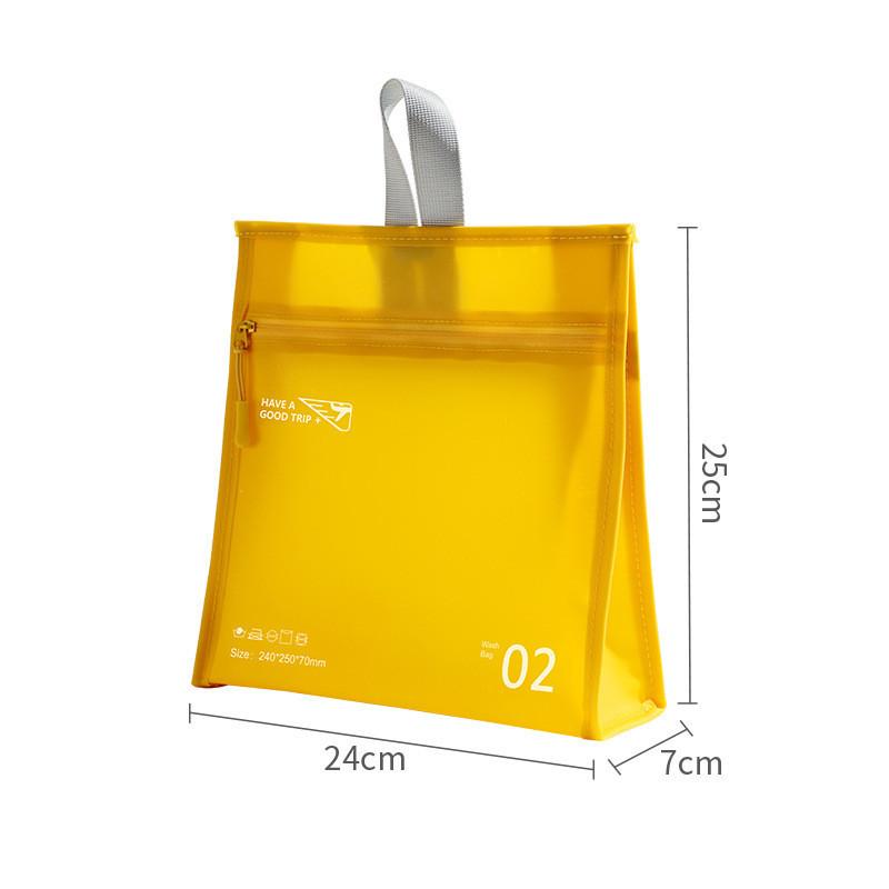 Cosmetic Toiletries Storage Bag Portable Travel Pvc Convenient Practical And