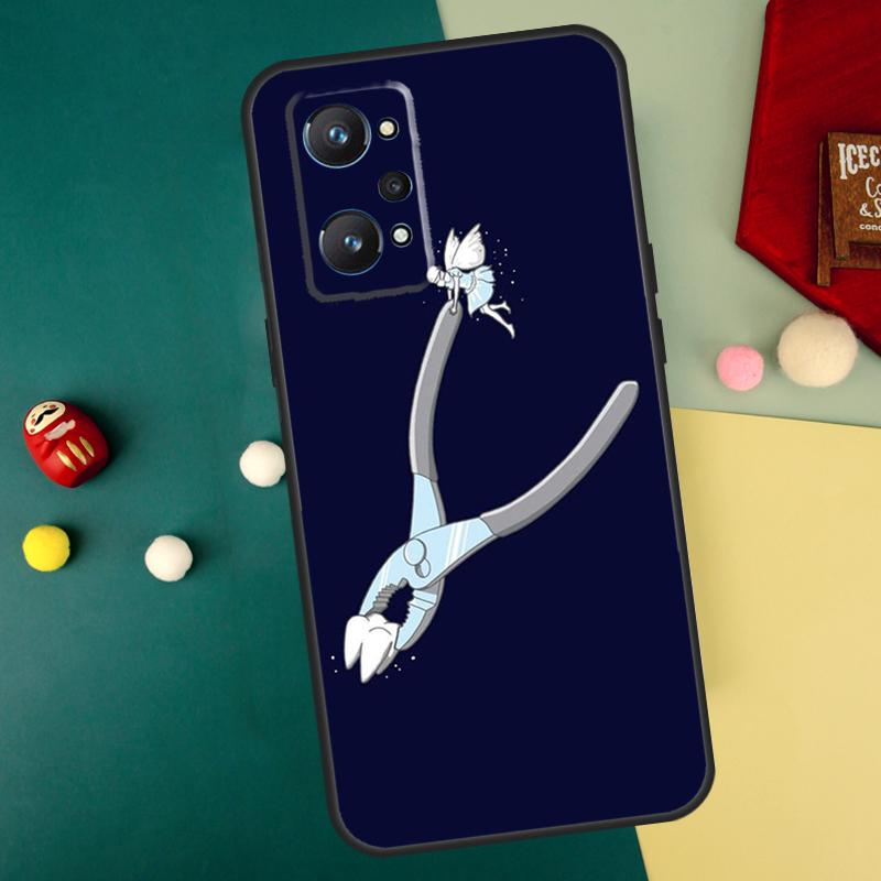 Dentist Tooth For Realme 10 11 12 13 14 Pro Plus C67 C65 C63 C61 C55 C53 C51 C35 C71 C75 GT7 15 Pro Case