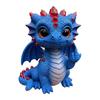 Baby Dragon Figurine Cheeky Dragon Statue Collectible Flip-off Baby Dragon