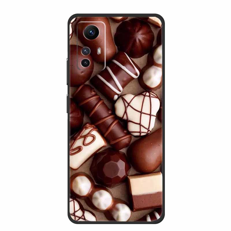 For Xiaomi Redmi Note 12S Case Cool Animals Soft Silicone TPU Phone Case for Redmi Note12S Luminous Butterfly Shockproof Fundas