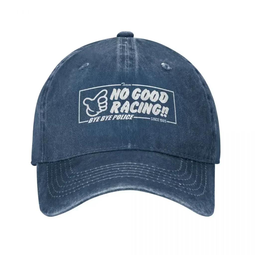 JDM No Good Racing Unisex Women Baseball Cap Distressed Cotton Hats Cap Classic Outdoor Activities Adjustable Fit Sun Cap
