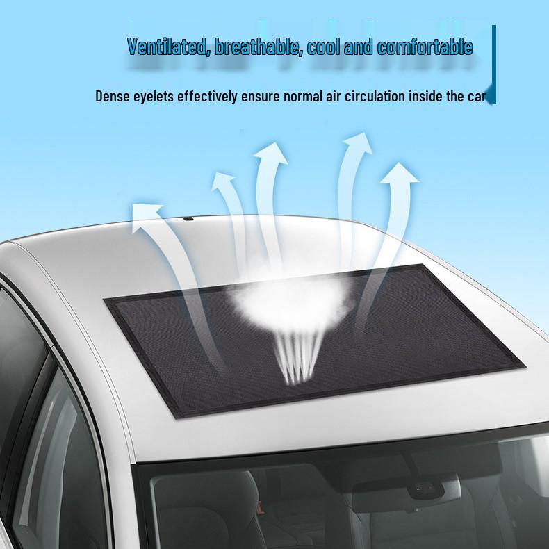 Magnetic Sunroof Insect and Dustproof Shade: Outdoor Car Anti-Mosquito Screen