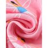 Girls' Two-Piece Summer New Style Set for Toddlers and Young Children, Pink Casual Round Neck Short-Sleeved Pants Children's Suit Trendy