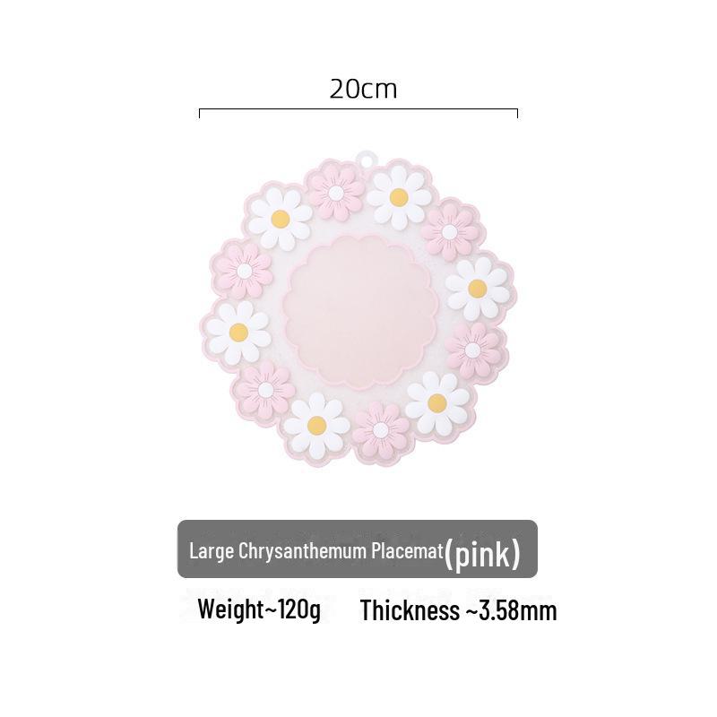 

Набор из термостойкого силикона Daisy и подставки под стакан