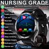 2025New Micro Physical Examination Blood Lipids Uric Acid Blood Pressure Smart Watch ECG+PPG Clock Bluetooth Call Smartwatch Men