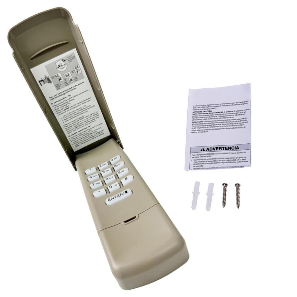 Garage Door Opener Keypad Safe and Reliable Wireless Keyless Entry Keypad for Chamberlain 740CB