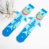 3D Cartoon Girl Knee-High Socks - Free Size for Kids