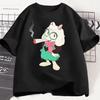 Deltarune Kreslené Harajuku Vtipné Tričko Plážové Y2K Základní Trička Bavlna Trendy Tričko Pánské Letní Krátký Rukáv Unisex
